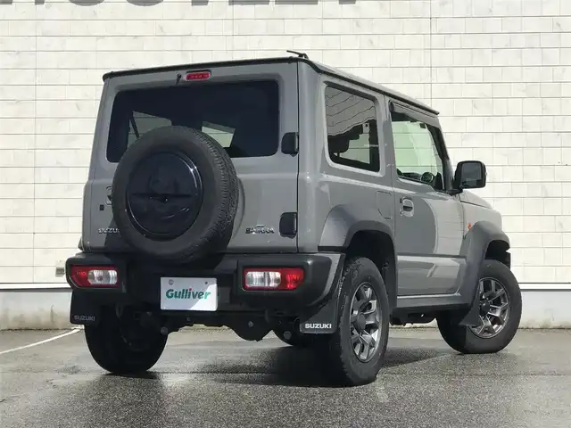 スズキ ジムニー シエラ JC 富山県 2023(令5)年 2.6万km ミディアムグレー 4WD/衝突被害軽減ブレーキ/レーンキープアシスト/クルーズコントロール/プッシュスタート/スマートキー/LEDヘッドライト/オートライト/シートヒーター/ダウンヒルアシストコントロール/革巻きステアリング/背面タイヤ/ウインカーミラー/フォグランプ