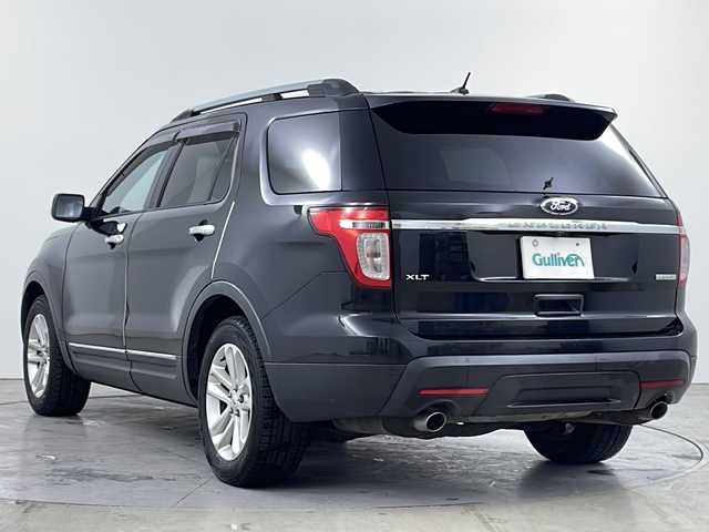 フォード エクスプローラー XLT エコブースト 道央・札幌 2012(平24)年 15万km タキシード ブラック ・4WD/・ALPINE製フリップダウンモニター/・BT/CD/AM/FM/・F.S.Rカメラ/・クルーズコントロール/・レザーシート/・シートヒーター/パワーシート/・オートライト/フォグランプ/・社外レーダー/・ドライブレコーダー前後/・ETC/・純正１８インチAW/・純正AW付きサマータイヤ積込