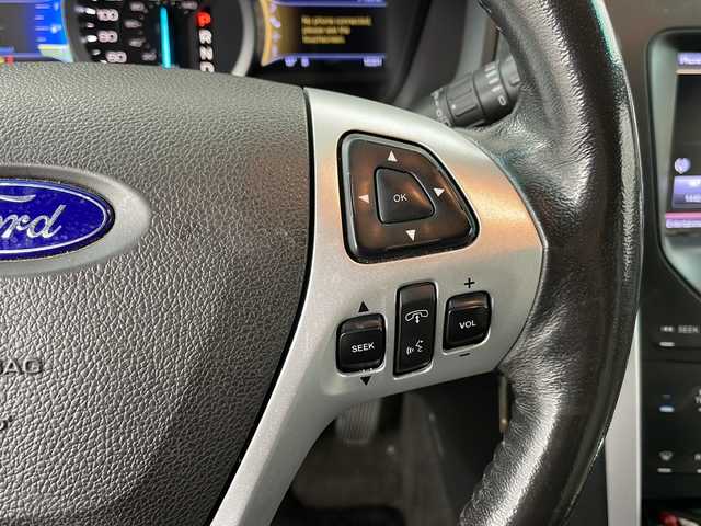 フォード エクスプローラー XLT エコブースト 道央・札幌 2012(平24)年 15万km タキシード ブラック ・4WD/・ALPINE製フリップダウンモニター/・BT/CD/AM/FM/・F.S.Rカメラ/・クルーズコントロール/・レザーシート/・シートヒーター/パワーシート/・オートライト/フォグランプ/・社外レーダー/・ドライブレコーダー前後/・ETC/・純正１８インチAW/・純正AW付きサマータイヤ積込