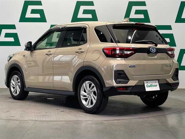 ダイハツ ロッキー X HEV 鹿児島県 2023(令5)年 1.7万km ナチュラルベージュマイカM スマートアシスト/パノラマモニター/バックカメラ/社外9インチSDナビ【MDV-M910HDL】/（CD/DVD/フルセグ/Bluetooth/SD/スマホ連携）/社外ETC/社外前後ドライブレコーダー【ZDR017】/ステアリングリモコン/純正LEDヘッドライト/オートライト/ヘッドライトレベライザー/USB充電ソケット/純正フロアマット/純正16インチアルミ/保証書&取扱説明書