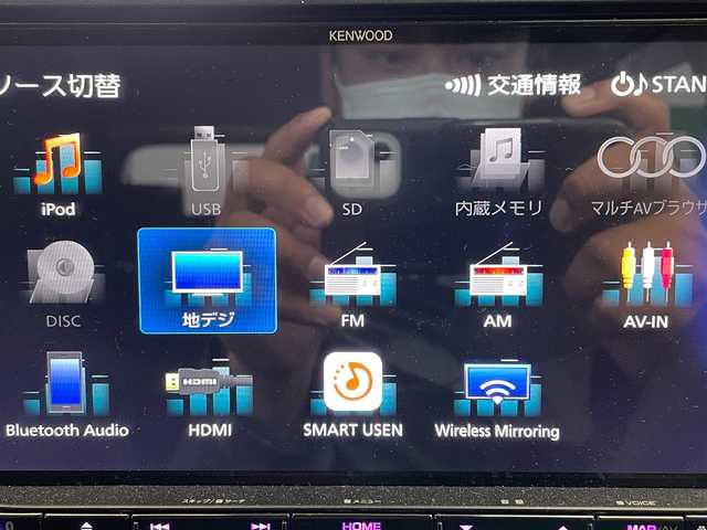 ダイハツ ロッキー X HEV 鹿児島県 2023(令5)年 1.7万km ナチュラルベージュマイカM スマートアシスト/パノラマモニター/バックカメラ/社外9インチSDナビ【MDV-M910HDL】/（CD/DVD/フルセグ/Bluetooth/SD/スマホ連携）/社外ETC/社外前後ドライブレコーダー【ZDR017】/ステアリングリモコン/純正LEDヘッドライト/オートライト/ヘッドライトレベライザー/USB充電ソケット/純正フロアマット/純正16インチアルミ/保証書&取扱説明書