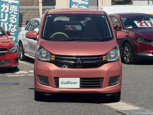 三菱 ｅＫワゴン Meーアシスト プラスエディション 愛知県 2018(平30)年 4.4万km コーラルピンクマイカ /特別仕様車//禁煙車//純正ナビ//フルセグ/Bluetooth/MSV/CD/DVD/SD/AUX//バックカメラ//ETC//D席シートヒーター//衝突被害軽減ブレーキシステム（FCM）//踏み間違い衝突防止アシスト//アイドリングストップ//ASC//ステアリングリモコン//チルトハンドル//キーレス//スペアキー//純正フロアマット//純正ドアバイザー//マッドガード//オートリトラクタブルミラー//シートリフター//取扱説明書//保証書//ナビ取扱説明書//点検整備記録簿H30.R1.2.4.5
