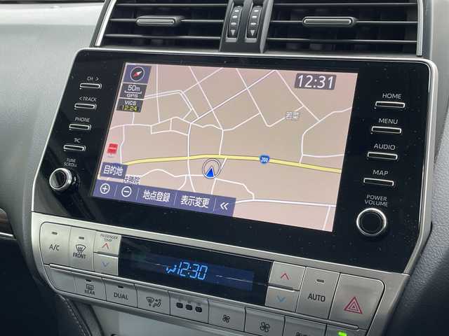 トヨタ ランドクルーザー プラド TX Lパッケージ 福岡県 2021(令3)年 3.6万km ホワイトパールクリスタルシャイン 純正ナビ機能付きディスプレイオーディオ/（AM/FM/USB/BT/Apple CarPlay/フルセグ）/全方位カメラ/モデリスタエアロ（F/S/R)/レーダークルーズコントロール/プリクラッシュセーフティ/ロードサインアシスト/前後コーナーセンサー/レーンキープアシスト/ワンオーナー/ETC2.0/純正フロアマット/レザーシート/D+Nパワーシート/D+N席シートヒーター/エアシート/純正17インチアルミホイール/前後ドライブレコーダー/オートライト/LEDヘッドライト/オートハイビーム