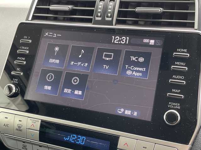 トヨタ ランドクルーザー プラド TX Lパッケージ 福岡県 2021(令3)年 3.6万km ホワイトパールクリスタルシャイン 純正ナビ機能付きディスプレイオーディオ/（AM/FM/USB/BT/Apple CarPlay/フルセグ）/全方位カメラ/モデリスタエアロ（F/S/R)/レーダークルーズコントロール/プリクラッシュセーフティ/ロードサインアシスト/前後コーナーセンサー/レーンキープアシスト/ワンオーナー/ETC2.0/純正フロアマット/レザーシート/D+Nパワーシート/D+N席シートヒーター/エアシート/純正17インチアルミホイール/前後ドライブレコーダー/オートライト/LEDヘッドライト/オートハイビーム