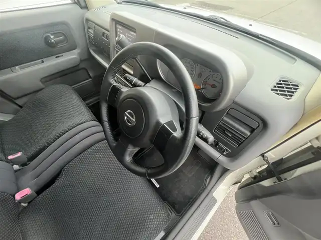 日産 キューブ 15M +navi HDD 秋田県 2008(平20)年 10.7万km ホワイトパール 社外ナビ　/スマートキー/フルセグ/社外アルミ/純正フロアマット/純正ドアバイザー/パワーステアリング/パワーウィンドウ/電動格納ミラー/レベライザー/社外エンジンスターター/保証書/取扱説明書/記録簿