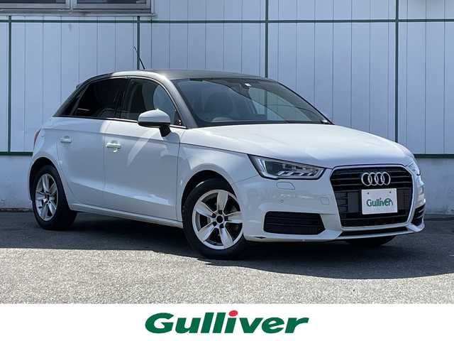 アウディ Ａ１ SB 1．0TFSI 山梨県 2016(平28)年 9.8万km グレイシアホワイトメタリック 純正ナビ/Bluetooth/CD/DVD/FM/AM/ETC/前後コーナーセンサー/横滑り防止装置/アイドリングストップ/ステアリングスイッチ/スペアキー/ウィンカーミラー/取扱説明書