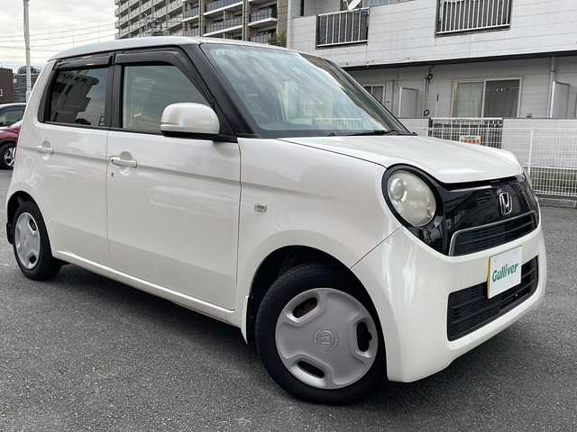 ホンダ Ｎ ＯＮＥ G 宮崎県 2013(平25)年 12.4万km プレミアムホワイトパール 社外ナビ Bluetooth フルセグTV バックカメラ ベンチシート ハロゲンライト 布シート 純正フロアマット 純正アルミホイール CDチェンジャー パワーウィンドウ パワーステアリング
