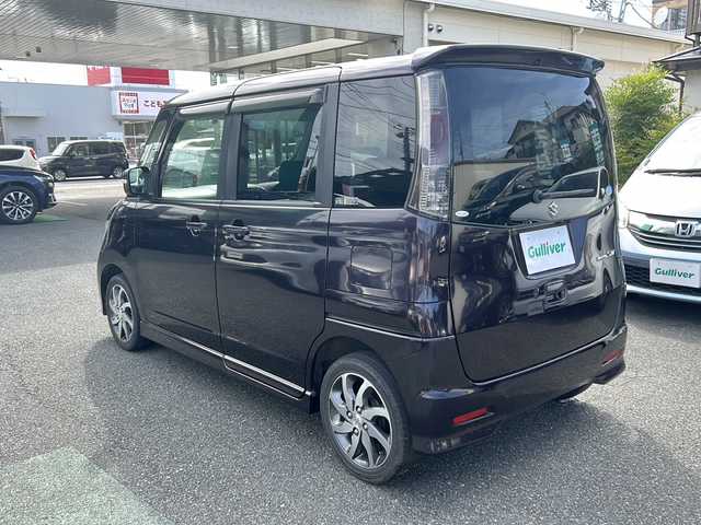 スズキ パレット ＳＷ TS 埼玉県 2012(平24)年 4.7万km ミステリアスバイオレットパール ワンオーナー/ターボ車/純正オーディオ/バックカメラ/ＥＴＣ/両側パワースライドドア/ＨＩＤヘッドライト/運転席・助手席ＳＲＳエアバッグ/４輪ＡＢＳ（ＥＢＤ付）/ＩＳＯＦＩＸ対応/保証書/取扱説明書