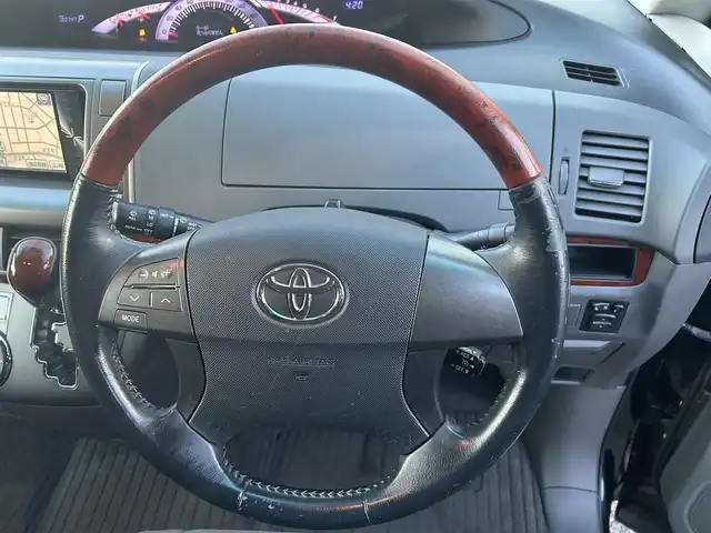 トヨタ エスティマ アエラス Gエディション 愛知県 2010(平22)年 10.1万km ブラック