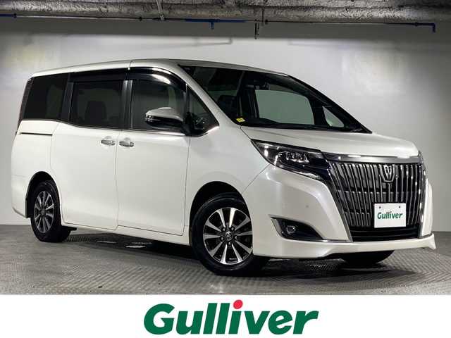 トヨタ エスクァイア Gi 沖縄県 2020(令2)年 2.9万km ホワイトパールクリスタルシャイン 県外仕入れ　/禁煙車　/７人乗り　/社外９インチナビ[MDV-M906HDL]　/（フルセグＴＶ　ＣＤ　ＤＶＤ　Ｂｌｕｅｔｏｏｔｈ）/フリップダウンモニター/両側パワースライドドア　/トヨタセーフティセンス/・プリクラッシュセーフティ/・レーンディパーチャーアラート/・オートマチックハイビーム/・クルーズコントロール　/前後ドライブレコーダー　/ＥＴＣ/LEDヘッドライト/純正アルミホイール