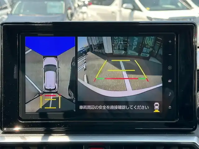 ダイハツ ロッキー G 島根県 2021(令3)年 5.2万km シャイニングホワイトパール 純正ナビ/CD/DVD/DTV/Bluetooth/全方位カメラ/レーダークルーズコントロール/シートヒーター /ステアリングスイッチ/LEDオートライト/コーナーセンサー /アイドリングストップ/純正アルミホイール/社外アルミホイール付きスタッドレス積み込み/純正フロアマット/純正ドアバイザー