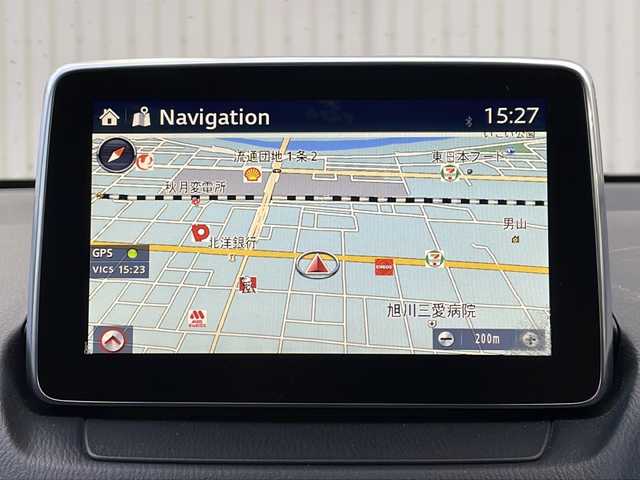 マツダ デミオ 13S 道北・旭川 2016(平28)年 7.1万km チタニウムフラッシュマイカ /4WD//禁煙車//純正ＳＤナビ//BT/USB/AUX//バックカメラ//アイドリングストップ//横滑り防止//シートヒーター//オートライト//ＬＥＤヘッドライト//フォグライト//オートワイパー//前後ドライブレコーダー//ＥＴＣ//純正フロアマット//ドアバイザー