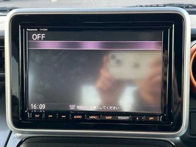 スズキ スペーシア ギア HYBRID XZターボ 千葉県 2021(令3)年 6.9万km デニムブルー ガンメタリック 2トーン 純正ナビ/CD/DVD/Bluetooth/両側パワースライドドア/バックカメラ/ビルトインETC/LEDヘッドライト/デュアルカメラブレーキサポート/アダプティブクルコン/前席シートヒーター/パーキングセンサー/純正フロアマット/純正アルミホイール/横滑り防止装置/衝突被害軽減システム/オートライト/プッシュスタート/スマートキー