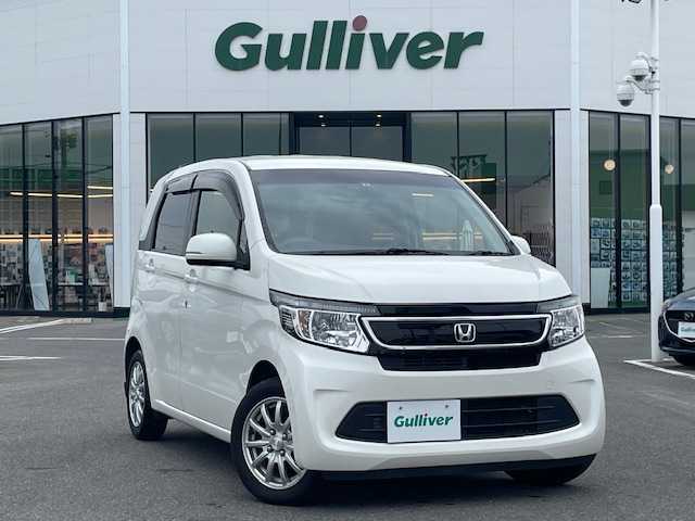 ホンダ Ｎ ＷＧＮ G スタイリッシュパッケージ 長崎県 2016(平28)年 6.1万km プレミアムホワイトパールⅡ 純正SDナビ/CD/DVD/BT/ワンセグTV/バックカメラ/プッシュスタート/ステアリングスイッチ/クルーズコントロール/LEDヘッドライト/オートライト/ドライブレコーダー/純正14インチAW/ETC/保証書/取扱説明書