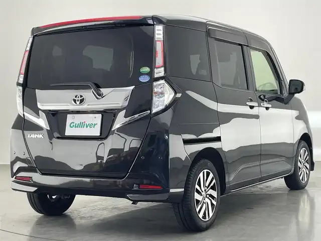 トヨタ タンク カスタムG 愛知県 2019(令1)年 6万km ブラックマイカメタリック 純正9インチナビ/12.1型後席ディスプレイ/アラウンドビューモニター/クルーズコントロール/両側パワースライドドア/ETC/フルセグTV/Bluetooth/衝突被害軽減システム/コーナーセンサー/純正アルミホイール/LEDヘッドライト/純正フロアマット/オートマチックハイビーム/オートライト/純9型ナビ　純12型後席M　全方位　禁煙車　両側電動スライドドア　フルセグTV　Bluetooth　セーフティセンス　衝突軽減　LEDオートライト　レーンキープ　ETC　プッシュスタート
