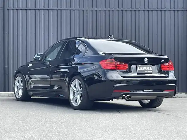 ＢＭＷ ３２０ｉ Mスポーツ 福島県 2014(平26)年 10.5万km 黒 レーンキープアシスト/コンフォートアクセス/パワーシート/純正ナビ(BT/USB/AUX/CD/DVD)/バックカメラ/純正18AW/ETC/HIDオートライト/取扱説明書/保証書/スペアキー
