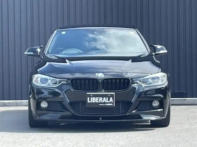 ＢＭＷ ３２０ｉ Mスポーツ 福島県 2014(平26)年 10.5万km 黒 レーンキープアシスト/コンフォートアクセス/パワーシート/純正ナビ(BT/USB/AUX/CD/DVD)/バックカメラ/純正18AW/ETC/HIDオートライト/取扱説明書/保証書/スペアキー