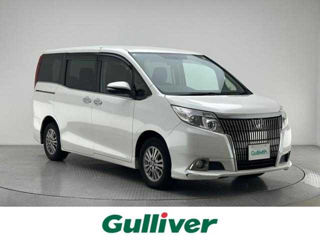 トヨタ エスクァイア Xi 兵庫県 2015(平27)年 6.7万km ホワイトパールクリスタルシャイン 社外ナビ　（AVIC-RW09)/（フルセグ、CD、DVD、BT、MSV）/バックカメラ/ALPINEフリップダウンモニター/両側パワースライドドア/MTモード付AT/ETC/リモコンキー/純正フロアマット/純正ドアバイザー/LEDヘッドライト/ＬＥＤフォグランプ/オートライト