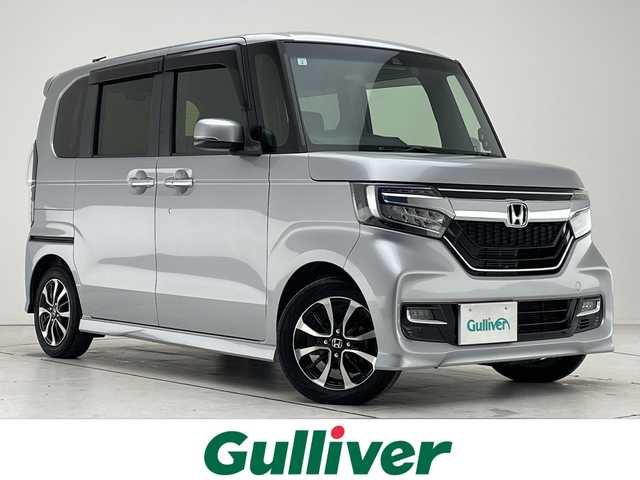 ホンダ Ｎ ＢＯＸ カスタム G L ホンダセンシング 愛知県 2019(平31)年 1.6万km ルナシルバーM 純正ナビ/CD DVD/Bluetooth/両側パワースライドドア/バックカメラ/ドライブレコーダー/バックカメラ/レーダークルーズコントロール/レーンキープアシスト/ETC/LEDヘッドライト/ステアリングスイッチ/スマートキー/プッシュスタート