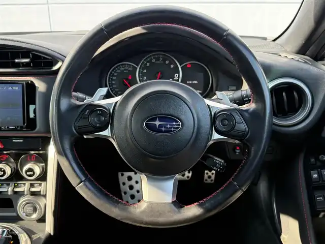 スバル ＢＲＺ S 千葉県 2019(令1)年 4.9万km ダークグレーメタリック 純正7インチSDナビ(KXM-H703)/　フルセグ/BT/DVD/CD/USB/バックカメラ/パドルシフト/クルーズコントロール/ステアリングスイッチ/ETC/LEDヘッドライト/オートライト/フォグライト/スマートキー/プッシュスタート/純正フロアマット/純正16インチAW