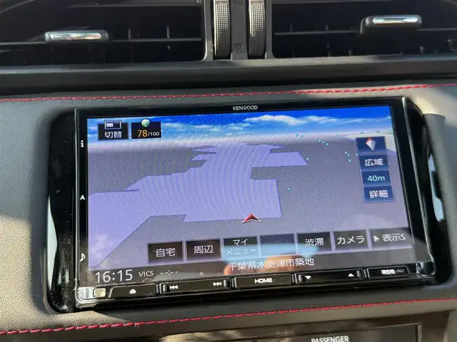 スバル ＢＲＺ S 千葉県 2019(令1)年 4.9万km ダークグレーメタリック 純正7インチSDナビ(KXM-H703)/　フルセグ/BT/DVD/CD/USB/バックカメラ/パドルシフト/クルーズコントロール/ステアリングスイッチ/ETC/LEDヘッドライト/オートライト/フォグライト/スマートキー/プッシュスタート/純正フロアマット/純正16インチAW
