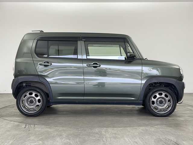 スズキ ハスラー G 兵庫県 2015(平27)年 4.6万km クールカーキPM ・純正ナビ（ワンセグ・BT・SD）/・バックカメラ/・シートヒーター/・ETC/・衝突軽減ブレーキ/・スタッドレスタイヤ車載/・ステアリングリモコン/・純正15インチアルミホイール/・純正フロアマット/・スマートキー/・スペアキー