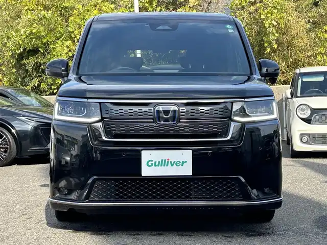 ホンダ ステップワゴン スパーダ eHEV 長崎県 2022(令4)年 4.1万km クリスタルブラックパール 純正ナビ(フルセグTV/BT/FM/CD/DVD/AppleCarPlay/AndroidAuto)/ETC/パワーバックドア/BSM/シートヒーター/ハーフレザーシート/クルーズコントロール/両側パワースライドドア/スマートキー/プッシュスタート/パドルシフト/ステアリングスイッチ