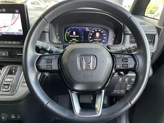 ホンダ ステップワゴン スパーダ eHEV 長崎県 2022(令4)年 4.1万km クリスタルブラックパール 純正ナビ(フルセグTV/BT/FM/CD/DVD/AppleCarPlay/AndroidAuto)/ETC/パワーバックドア/BSM/シートヒーター/ハーフレザーシート/クルーズコントロール/両側パワースライドドア/スマートキー/プッシュスタート/パドルシフト/ステアリングスイッチ
