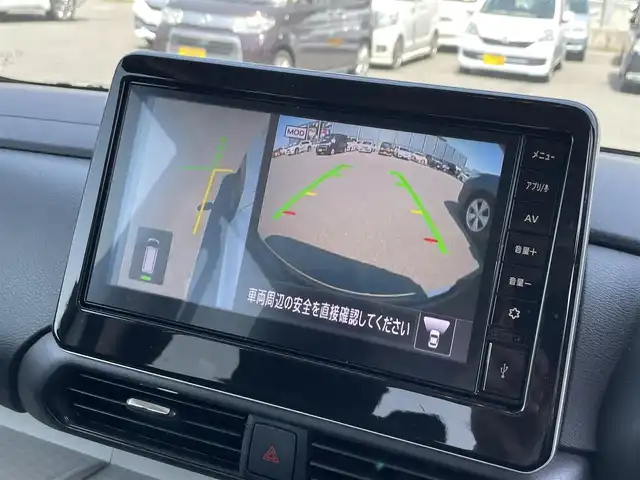 三菱 デリカミニ T プレミアム 滋賀県 2024(令6)年 0.5万km アメジストブラック/シルキーホワイト 禁煙車/純正ディスプレイオーディオ/（Bluetooth/AndroidAuto/AppleCarPlay/HDMI/USB）/マルチアラウンドモニター/ビルトインETC/デジタルインナーミラー/両側電動スライドドア/衝突被害軽減ブレーキ/車線逸脱警報/車線逸脱防止支援/先行車発進お知らせ/速度標識表示/道路標識表示/ふらつき警報/ハーフレザーシート/シートヒーター/革巻きステアリング/MI-PILOT/ステアリングヒーター/ステアリングリモコン/LEDヘッドライト/フォグランプ/ヘッドライトレベライザー/電動パーキングブレーキ/オートホールドブレーキ/ダウンヒルアシストコントロール/純正アルミホイール/純正フロアマット/スペアキー1本