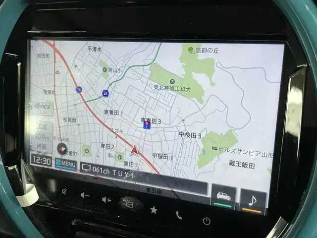 スズキ ハスラー HYBRID X 山形県 2020(令2)年 3.2万km デニムブルー ガンメタリック 2トーン ・4WD/・純正ナビ/・CD/DVD/フルセグTV/USB/・AppleCarPlay/AndroidAuto/Bluetooth/・前後ドライブレコーダー /・スノーモード/・グリップコントロール/・ヒルディセントコントロール/・シートヒーターD/N席/・車線逸脱警報/・デュアルカメラブレーキサポート/・アイドリングストップ/・社外AWスタッドレスタイヤ車載/・純正AWサマータイヤ装着/・取扱説明書/・保証書