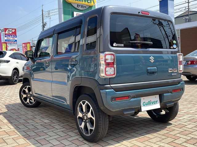 スズキ ハスラー HYBRID X 鳥取県 2020(令2)年 3.2万km デニムブルー ガンメタリック 2トーン ・4WD/・純正ナビ/・CD/DVD/フルセグTV/USB/・AppleCarPlay/AndroidAuto/Bluetooth/・前後ドライブレコーダー /・スノーモード/・グリップコントロール/・ヒルディセントコントロール/・シートヒーターD/N席/・車線逸脱警報/・デュアルカメラブレーキサポート/・アイドリングストップ/・社外AWスタッドレスタイヤ車載/・純正AWサマータイヤ装着/・取扱説明書/・保証書