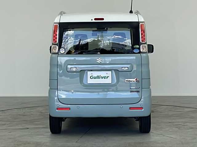 スズキ スペーシア HYBRID X 宮崎県 2019(令1)年 3.8万km オフブルーメタリック/ホワイト2トーン /禁煙車/ワンオーナー//カロッツェリアナビ(AVIC-RW901)//フルセグTV//バックカメラ//ETC//前後ドライブレコーダー(ZDR015)//デュアルセンサーブレーキサポート//車線逸脱警報//リアパーキングセンサー//LEDヘッドライト//オートライト//両側パワースライドドア//運転席シートヒーター//後席サンシェード//純正ドアバイザー//純正フロアマット//プッシュスタート//電動格納ミラーウインカー//アイドリングストップ//横滑り防止装置//新車保証書/取扱説明書//スペアキー
