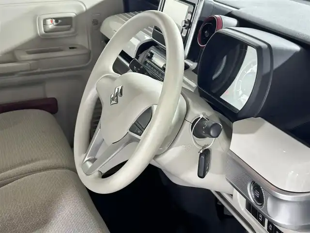 スズキ スペーシア HYBRID X 佐賀県 2019(令1)年 3.8万km オフブルーメタリック/ホワイト2トーン 純正７インチメモリナビ/（フルセグTV/CD/DVD/Bluetooth/USB/SD）/バックカメラ/衝突軽減システム/コーナーセンサー/レーンアシスト/両側パワースライドドア/前後ドライブレコーダー/シートヒーター/純正１４インチアルミホイール/純正フロアマット/ＬＥＤヘッドライト/オートライト/オートハイビーム/ルーフレール/ビルトインＥＴＣ/ベンチシート/盗難防止装置/横滑り防止装置