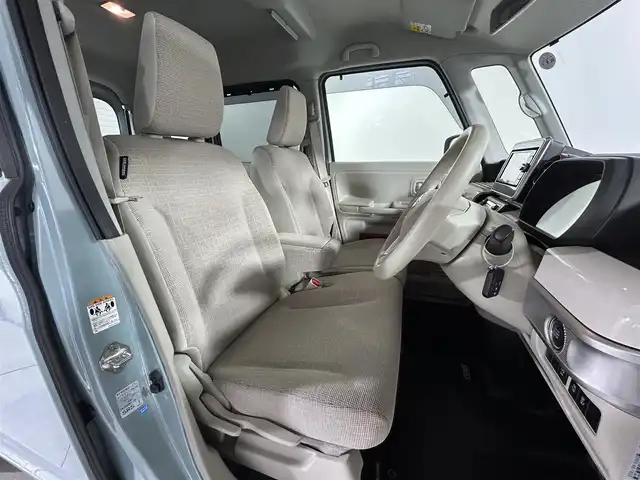 スズキ スペーシア HYBRID X 佐賀県 2019(令1)年 3.8万km オフブルーメタリック/ホワイト2トーン 純正７インチメモリナビ/（フルセグTV/CD/DVD/Bluetooth/USB/SD）/バックカメラ/衝突軽減システム/コーナーセンサー/レーンアシスト/両側パワースライドドア/前後ドライブレコーダー/シートヒーター/純正１４インチアルミホイール/純正フロアマット/ＬＥＤヘッドライト/オートライト/オートハイビーム/ルーフレール/ビルトインＥＴＣ/ベンチシート/盗難防止装置/横滑り防止装置