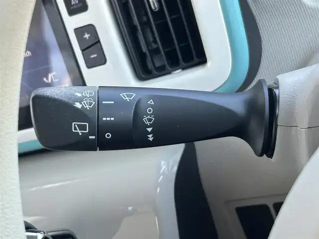 ダイハツ ムーヴ キャンバス X メイクアップ リミテッド SAⅢ 静岡県 2019(平31)年 3.5万km パールホワイトⅢ/ファインミントメタリック 2トーン スマートアシストIII/・衝突回避支援ブレーキ機能/・衝突警報機能/・誤発進抑制機能(前方＋後方)/・車線逸脱警報機能/・先行車発進お知らせ機能/・オートハイビーム/純正8インチナビ/FM/AM/CD/DVD/Bluetooth/SD/フルセグTV/両側パワースライドドア/全周囲カメラ/ベンチシート/フルフラットシート/オートライト