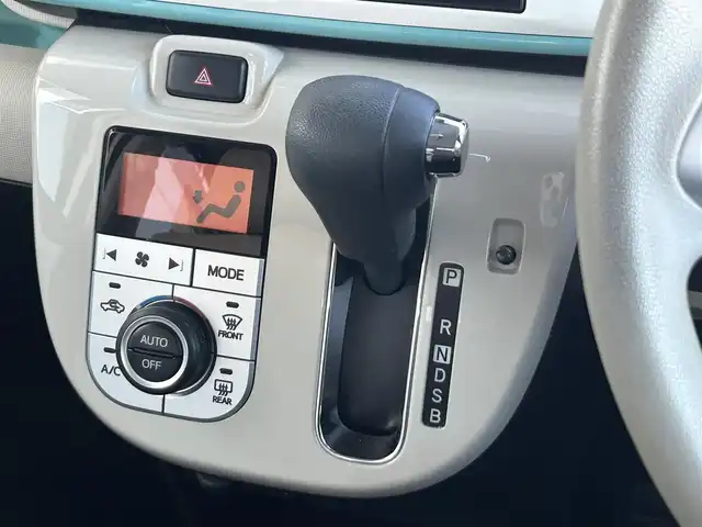 ダイハツ ムーヴ キャンバス X メイクアップ リミテッド SAⅢ 静岡県 2019(平31)年 3.5万km パールホワイトⅢ/ファインミントメタリック 2トーン スマートアシストIII/・衝突回避支援ブレーキ機能/・衝突警報機能/・誤発進抑制機能(前方＋後方)/・車線逸脱警報機能/・先行車発進お知らせ機能/・オートハイビーム/純正8インチナビ/FM/AM/CD/DVD/Bluetooth/SD/フルセグTV/両側パワースライドドア/全周囲カメラ/ベンチシート/フルフラットシート/オートライト