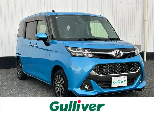 トヨタ タンク カスタムG 千葉県 2019(令1)年 3.4万km ファインブルーマイカメタリック 社外メモリナビ/(フルセグTV BT CD DVD FM AM)/バックカメラ/衝突被害軽減システム/車線逸脱警報/クルーズコントロール/両側パワースライドドア/横滑り防止装置/ETC/ドライブレコーダー/アイドリングストップ/LEDヘッドライト/フォグランプ/オートライト/ウィンカーミラー/電動格納ミラー/純正14インチAW/エアシート/シートリフター/プッシュスタート/スマートキー/フロアマット/スペアキー/取扱説明書/保証書