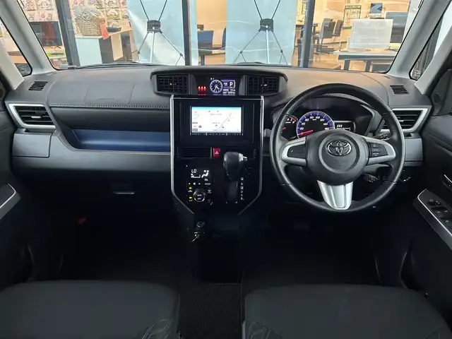 トヨタ タンク カスタムG 千葉県 2019(令1)年 3.4万km ファインブルーマイカメタリック 社外メモリナビ/(フルセグTV BT CD DVD FM AM)/バックカメラ/衝突被害軽減システム/車線逸脱警報/クルーズコントロール/両側パワースライドドア/横滑り防止装置/ETC/ドライブレコーダー/アイドリングストップ/LEDヘッドライト/フォグランプ/オートライト/ウィンカーミラー/電動格納ミラー/純正14インチAW/エアシート/シートリフター/プッシュスタート/スマートキー/フロアマット/スペアキー/取扱説明書/保証書