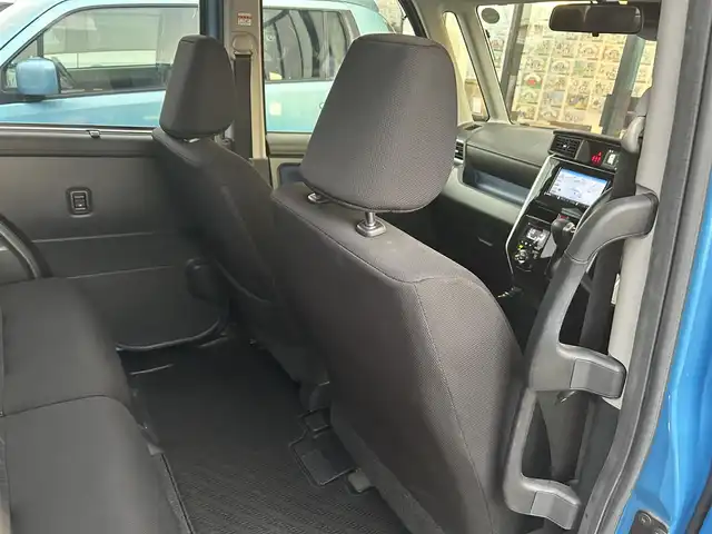 トヨタ タンク カスタムG 千葉県 2019(令1)年 3.4万km ファインブルーマイカメタリック 社外メモリナビ/(フルセグTV BT CD DVD FM AM)/バックカメラ/衝突被害軽減システム/車線逸脱警報/クルーズコントロール/両側パワースライドドア/横滑り防止装置/ETC/ドライブレコーダー/アイドリングストップ/LEDヘッドライト/フォグランプ/オートライト/ウィンカーミラー/電動格納ミラー/純正14インチAW/エアシート/シートリフター/プッシュスタート/スマートキー/フロアマット/スペアキー/取扱説明書/保証書