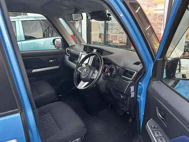 トヨタ タンク カスタムG 千葉県 2019(令1)年 3.4万km ファインブルーマイカメタリック 社外メモリナビ/(フルセグTV BT CD DVD FM AM)/バックカメラ/衝突被害軽減システム/車線逸脱警報/クルーズコントロール/両側パワースライドドア/横滑り防止装置/ETC/ドライブレコーダー/アイドリングストップ/LEDヘッドライト/フォグランプ/オートライト/ウィンカーミラー/電動格納ミラー/純正14インチAW/エアシート/シートリフター/プッシュスタート/スマートキー/フロアマット/スペアキー/取扱説明書/保証書