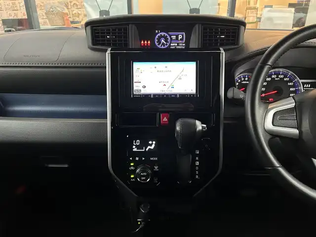 トヨタ タンク カスタムG 千葉県 2019(令1)年 3.4万km ファインブルーマイカメタリック 社外メモリナビ/(フルセグTV BT CD DVD FM AM)/バックカメラ/衝突被害軽減システム/車線逸脱警報/クルーズコントロール/両側パワースライドドア/横滑り防止装置/ETC/ドライブレコーダー/アイドリングストップ/LEDヘッドライト/フォグランプ/オートライト/ウィンカーミラー/電動格納ミラー/純正14インチAW/エアシート/シートリフター/プッシュスタート/スマートキー/フロアマット/スペアキー/取扱説明書/保証書