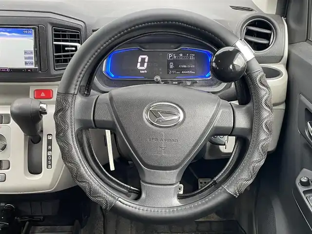 ダイハツ ミラ イース X SAⅢ 千葉県 2020(令2)年 4.5万km シャイニングホワイトパール 衝突軽減ブレーキ/社外７インチメモリナビ/フルセグＴＶ/ＥＴＣ/ＬＥＤヘッドライト/オートライト/オートハイビーム/コーナーセンサー/純正フロアマット/アイドリングストップ
