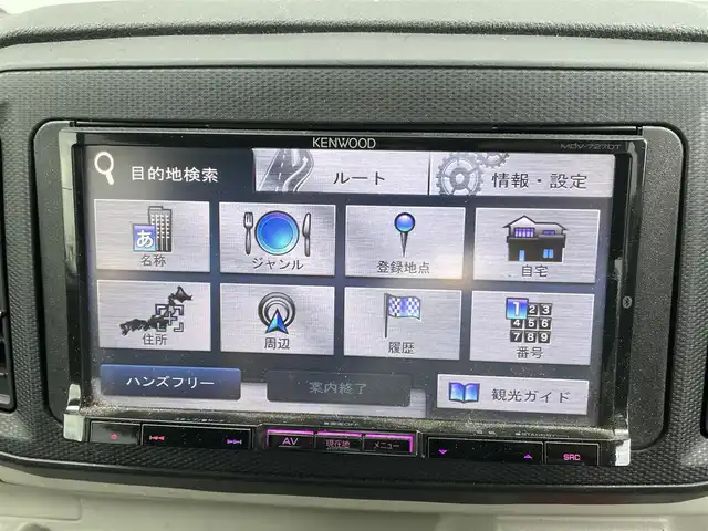 ダイハツ ミラ イース X SAⅢ 千葉県 2020(令2)年 4.5万km シャイニングホワイトパール 衝突軽減ブレーキ/社外７インチメモリナビ/フルセグＴＶ/ＥＴＣ/ＬＥＤヘッドライト/オートライト/オートハイビーム/コーナーセンサー/純正フロアマット/アイドリングストップ