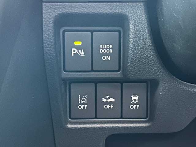 スズキ スペーシア ギア HYBRID XZターボ 静岡県 2022(令4)年 2.4万km デニムブルー ガンメタリック 2トーン 社外SDナビ/フルセグTV/Bluetooth接続/バックカメラ/アイドリングストップ/パドルシフト/両側パワースライドドア/前席シートヒーター/デュアルカメラブレーキサポート/レーダークルーズコントロール/横滑り防止装置/レーンキープアシスト/後部コーナーセンサー/ヘッドアップディスプレイ/オートライト/オートマティックハイビーム/純正14インチブラックアルミホイール/純正フロアマット/ビルトインETC/LEDヘッドライト/LEDフォグランプ