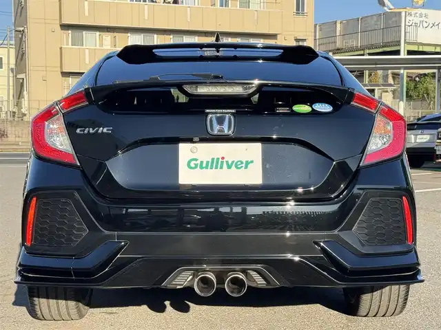 ホンダ シビック ハッチバック 千葉県 2018(平30)年 5.8万km クリスタルブラックパール ワンオーナー車/ホンダセンシング/衝突軽減ブレーキ/レーダークルーズコントロール/レーンキープアシスト/純正SDナビ/フルセグTV/Bluetooth/バックカメラ/シートヒーター/純正ドライブレコーダー/LEDライト/ETC/保証書・取説/スマートキー