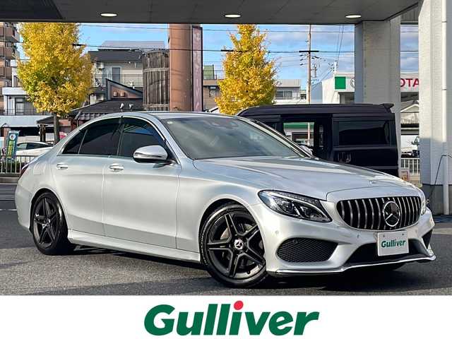 メルセデス・ベンツ Ｃ２２０ｄ ローレウスエディション 愛知県 2018(平30)年 7.9万km イリジウムシルバー /特別仕様車【ローレウスエディション】//純正ナビ（ＣＤ・ＤＶＤ・フルセグ・ＵＳＢ）//バックカメラ//ビルトインＥＴＣ２．０//レーダークルーズコントロール//前後クリアランスソナー//前席シートヒーター//前席パワーシート//衝突軽減ブレーキ//レーンキープアシスト//ブラインドスポットモニター//アイドリングストップ//ステアリングパイロット//アテンションアシスト//アクティブブレーキアシスト//電動テレスコ＆チルト機能ステアリング//純正フロアマット//オートライト//LEDインテリジェントライトシステム//スマートキー//スペアキー1本//保証書・取説