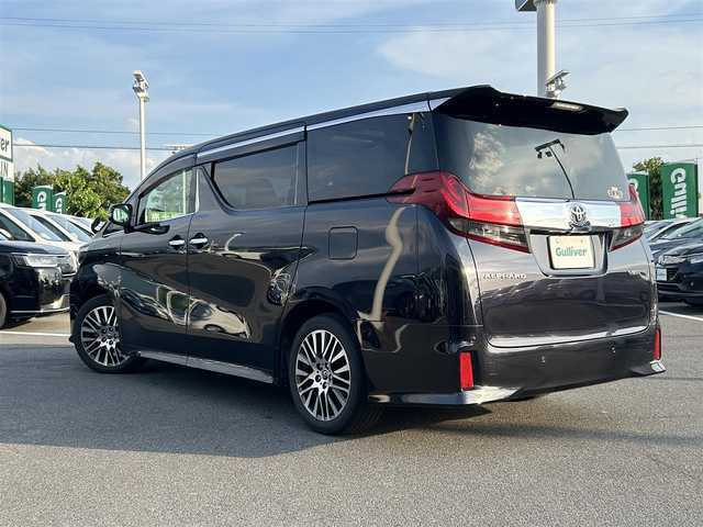 トヨタ アルファード S Cパッケージ 奈良県 2017(平29)年 3.6万km スパークリングブラックパールクリスタルシャイン サンルーフ/両側パワースライドドア/純正ナビ(フルセグTV/CD/DVD/AM・FM/BT/HDMI)/純正フリップダウンモニター/バックカメラ/前方ドラレコ/クルーズコントロール/パワーシート(D/N席)/ステアリングヒーター/オートブレーキホールド/LEDヘッドライト/レーダー探知機/純正18インチアルミホイール/純正フロアマット