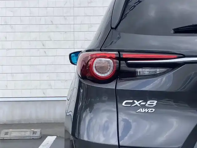 マツダ ＣＸ－８ 25T プロアクティブ 静岡県 2018(平30)年 5万km マシーングレープレミアムM i-ACTIVSENSE/純正SDナビ/　AM FM CD DVD Bluetooth AUX USB/フルセグTV/前方ドライブレコーダー/LEDオートヘッドランプ/レーダークルーズコントロール/シートヒーター(前席)/ヘッドアップディスプレイ/前後方クリアランスソナー/純正19インチアルミホイール/スマートキー2本/アラウンドビューモニター/ETC/メモリー付きパワーシート(運転席)