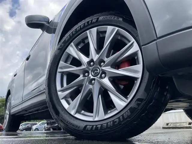 マツダ ＣＸ－８ 25T プロアクティブ 静岡県 2018(平30)年 5万km マシーングレープレミアムM i-ACTIVSENSE/純正SDナビ/　AM FM CD DVD Bluetooth AUX USB/フルセグTV/前方ドライブレコーダー/LEDオートヘッドランプ/レーダークルーズコントロール/シートヒーター(前席)/ヘッドアップディスプレイ/前後方クリアランスソナー/純正19インチアルミホイール/スマートキー2本/アラウンドビューモニター/ETC/メモリー付きパワーシート(運転席)