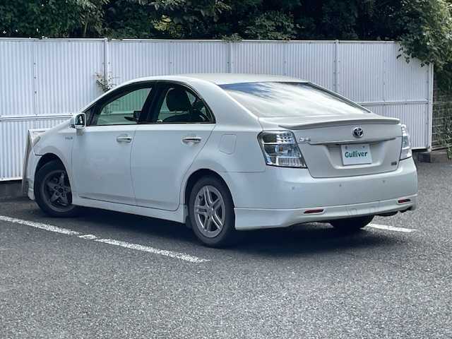 トヨタ ＳＡＩ S ASパッケージ 茨城県 2010(平22)年 10.6万km ホワイトパールクリスタルシャイン カーテンエアバッグ/エアバッグW＋サイド/コーナーセンサー/バックカメラ/盗難防止装置/パワーシートD席/TV（ワンセグ/Bluetooth/ETC